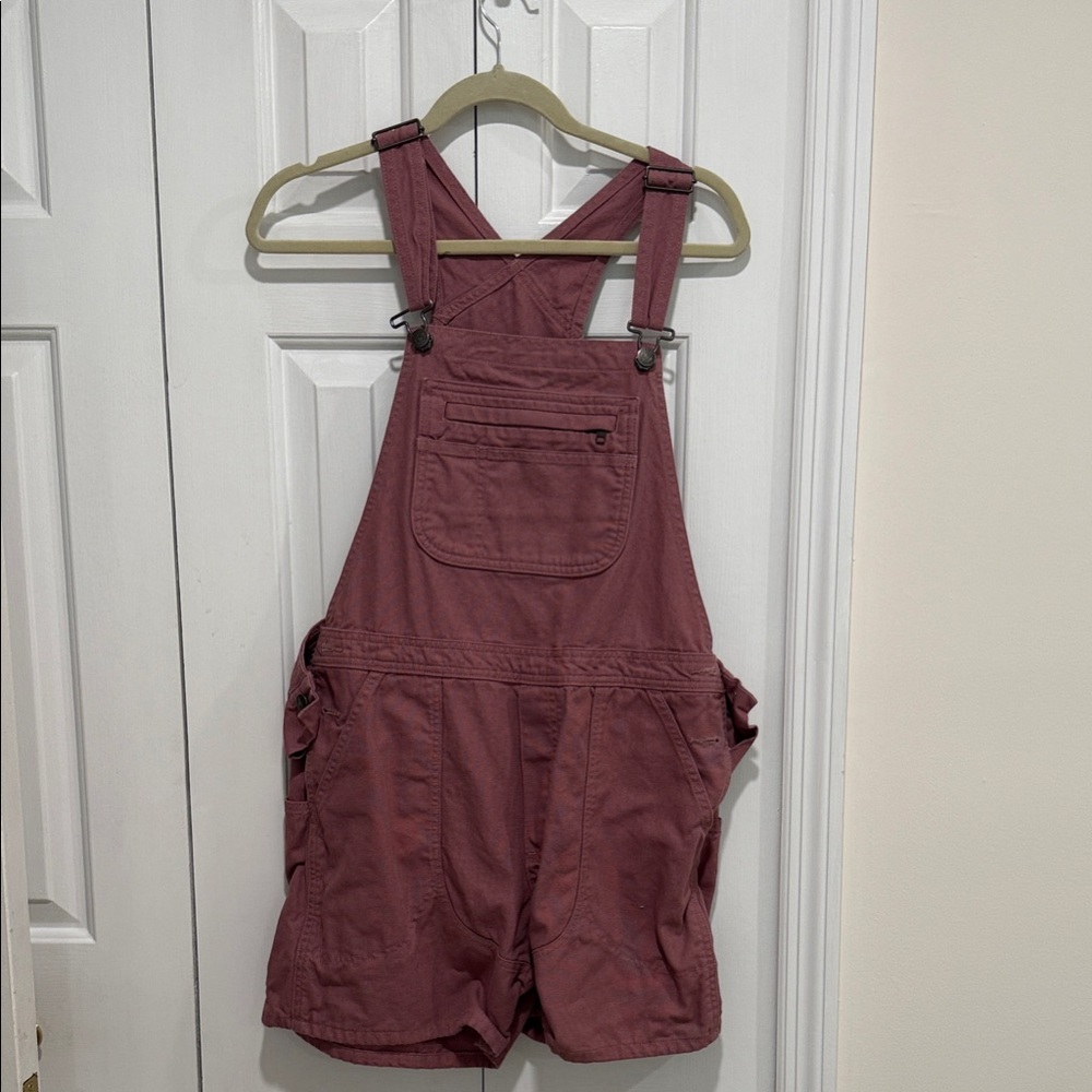 Patagonia Organic Cotton Dusty Rose Overalls